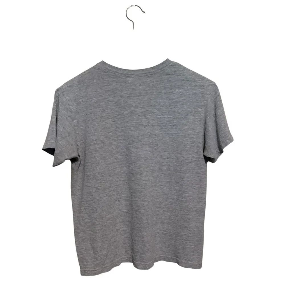 VTG Y2K Nike Women’s‎ T-Shirt Gray Nike Logo Short Sleeve 100% Cotton Sz M Gorp